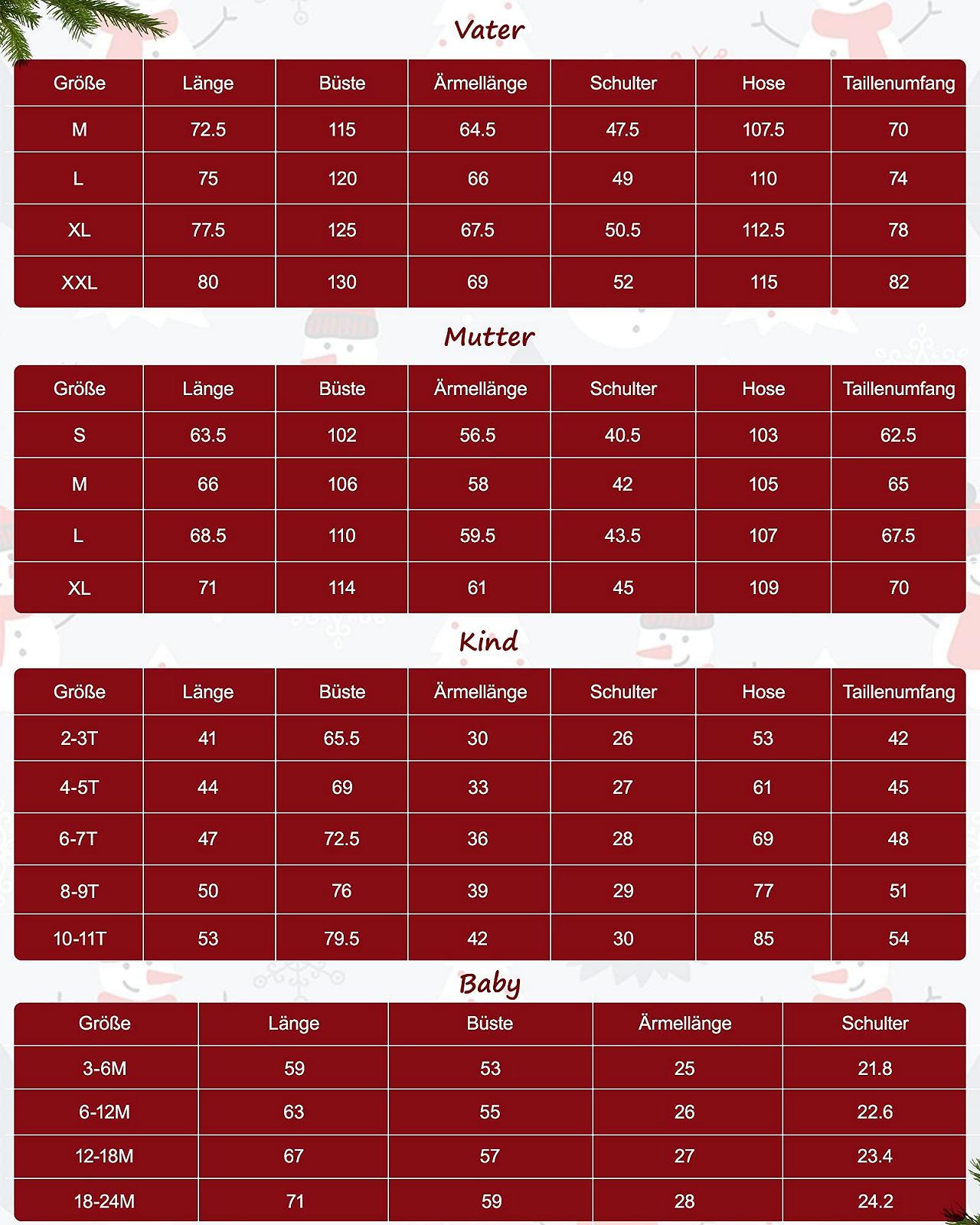 Комплект Різдвяної Сімейної Піжами Amissz, фото №7