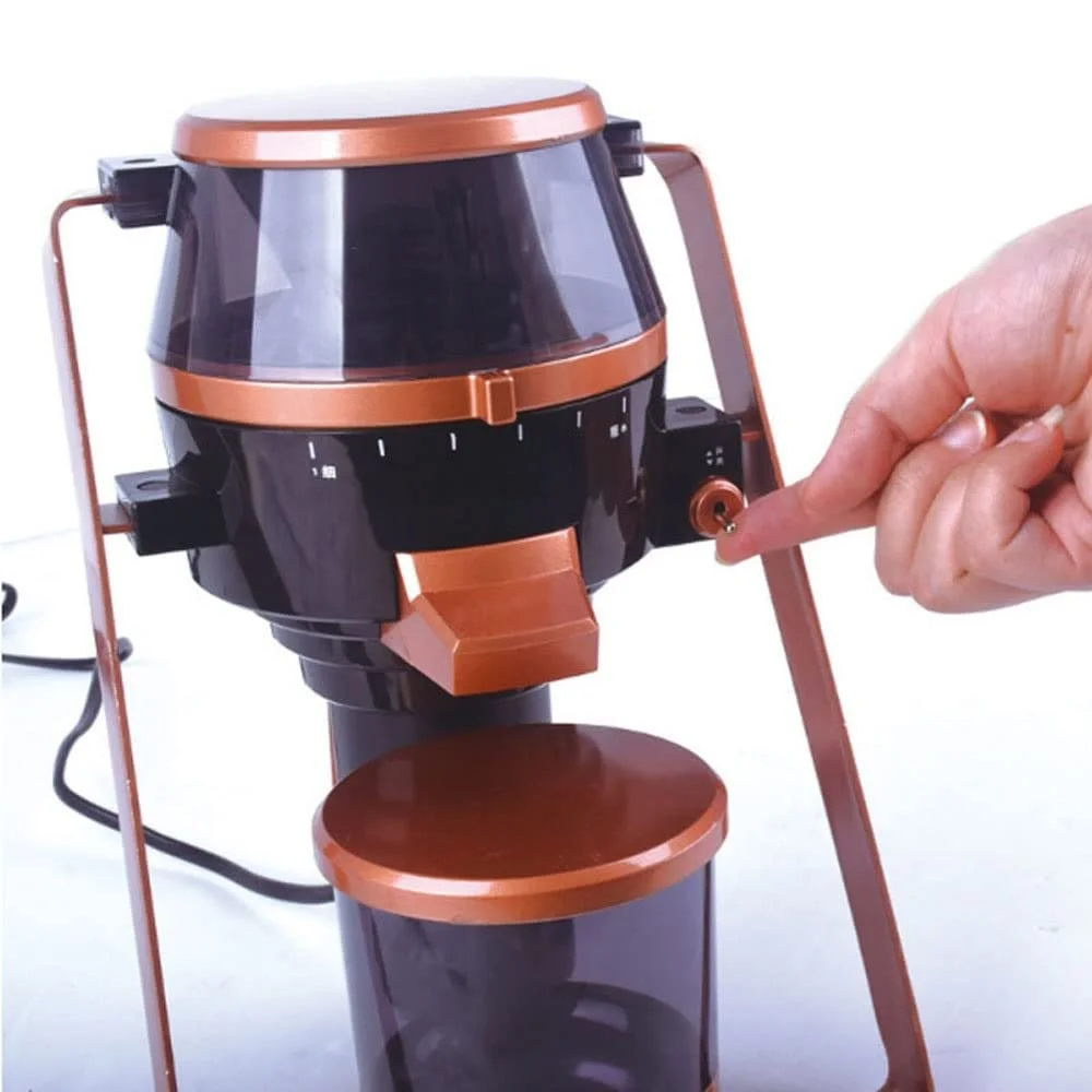 Кофемолка конічна Electric Burr Coffee Grinder Mill з 5 ступенями помелу, конічним керамічним ножем та великою лійкою, фото №5 Кофемолка конічна Electric Burr Coffee Grinder Mill з 5 ступенями помелу, конічним керамічним ножем та великою лійкою, фото №5