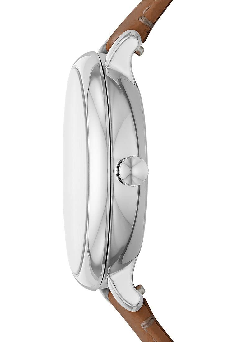 Аналоговые Часы Fossil Modern ES5090 коричневый, размер блока, фото №2