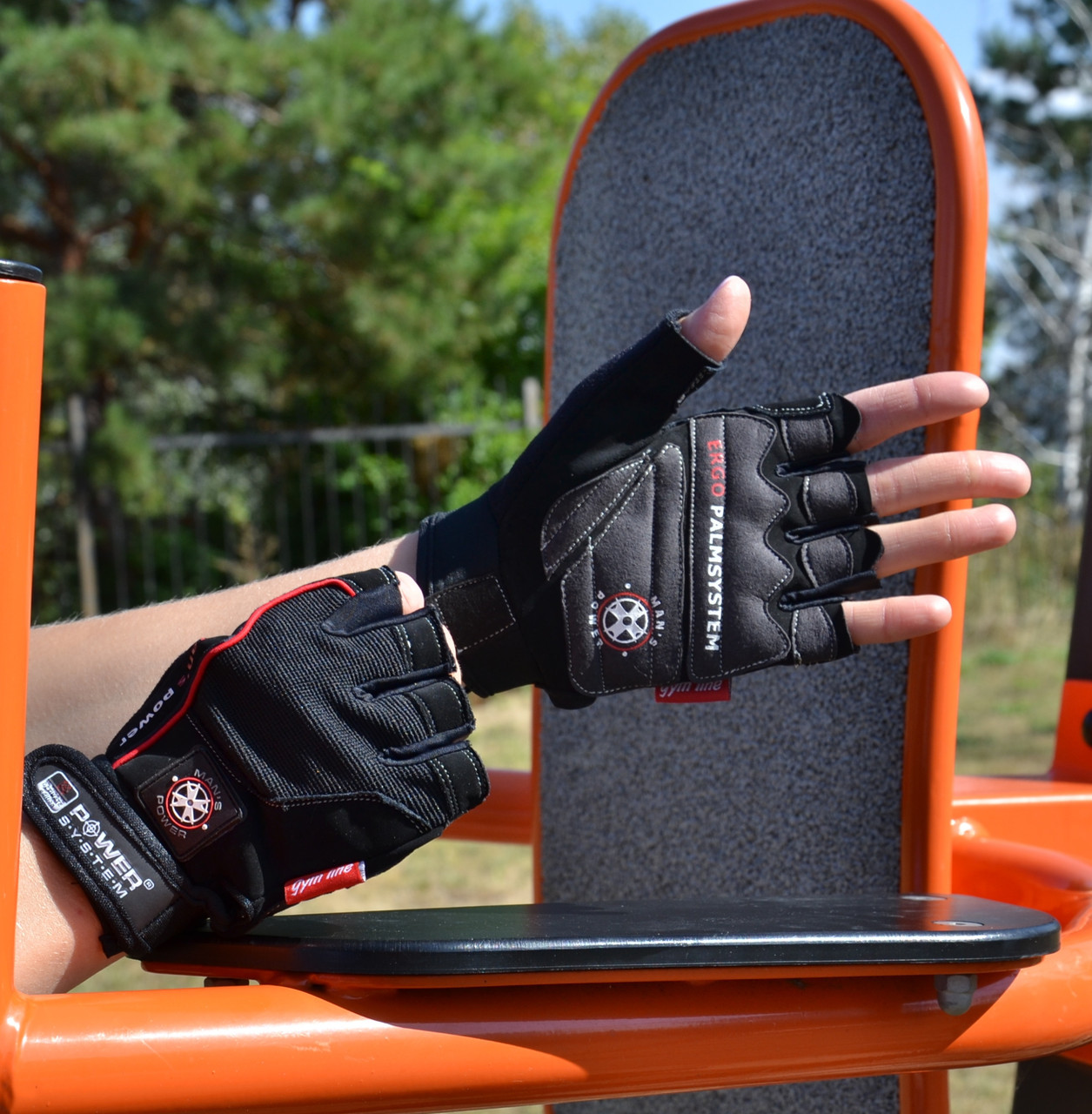 Рукавички для фітнесу Power System PS-2580 Man s Black S, фото №8 Рукавички для фітнесу Power System PS-2580 Man s Black S, фото №8