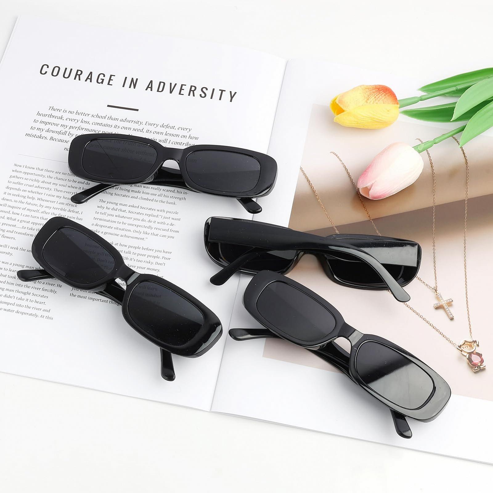 Солнцезащитные очки Винтажные Annlpoy 4 шт, фото №3 Солнцезащитные очки Винтажные Annlpoy 4 шт, фото №3