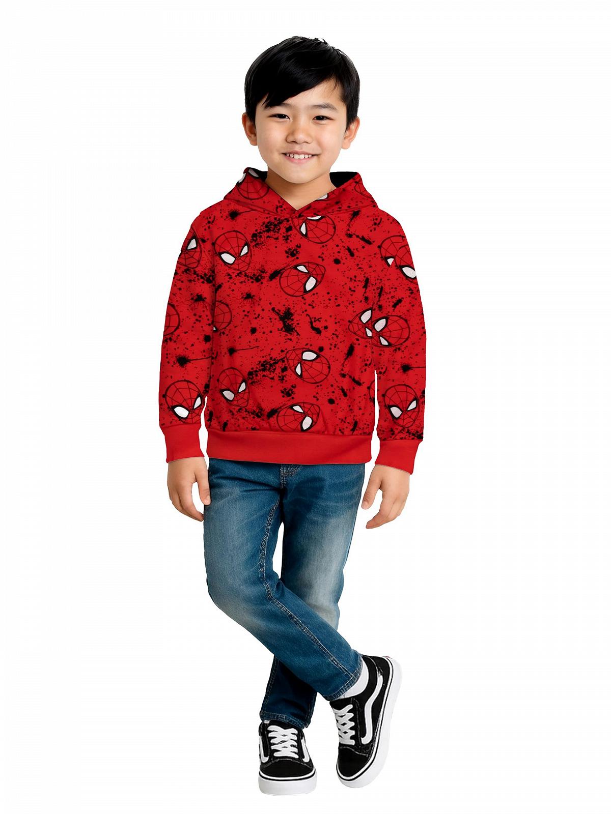 Худі Marvel Spiderman для хлопчиків Червоний, фото №4