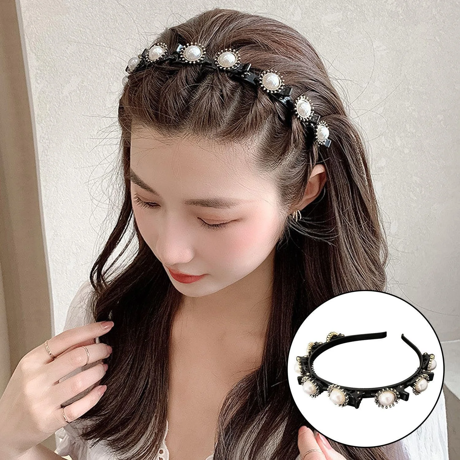 Обруч Elee с жемчугом, фото №4