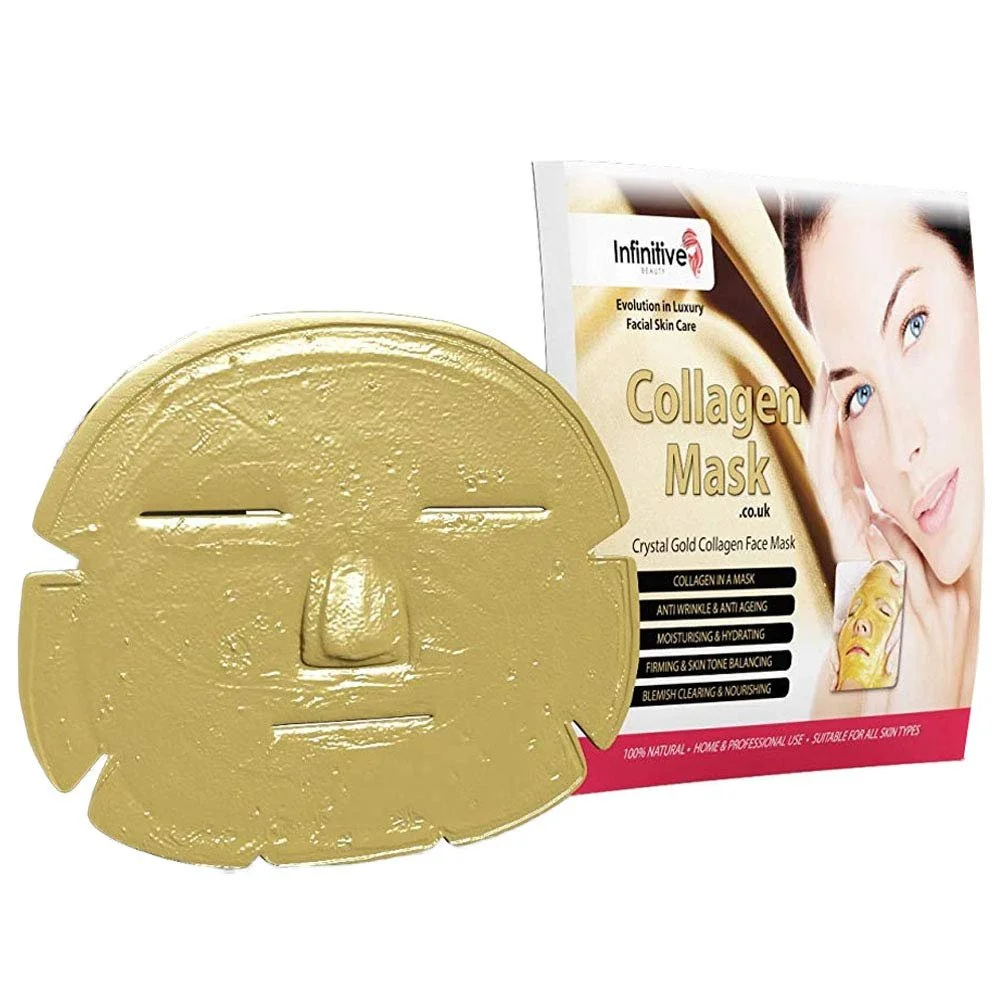 Маска для лица Gold Collagen, 3 шт. в упаковке, фото №7