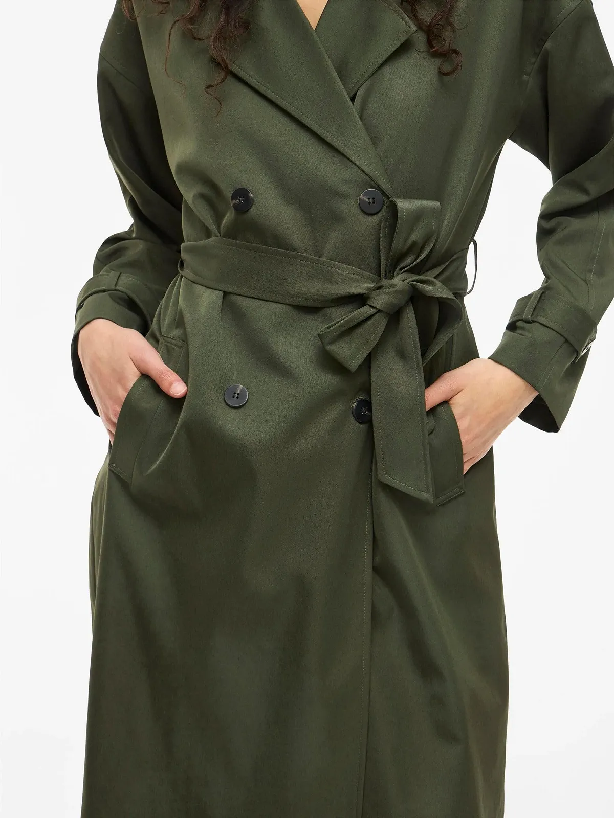 Тренч Vila VIADDISON С поясом Женский, фото №7 Тренч Vila VIADDISON С поясом Женский, фото №7