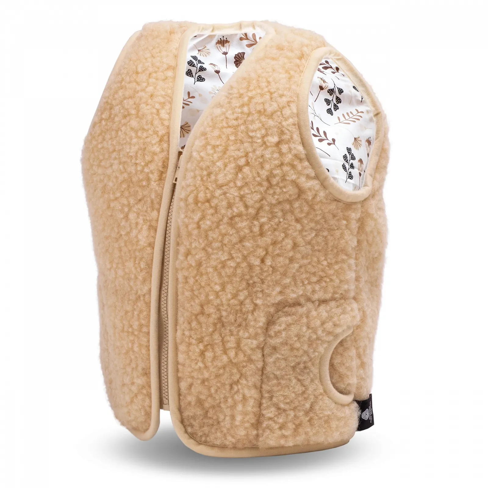 Жилет PinkZebra з мериносової вовни для дітей, виготовлений зі 100% натуральної вовни, фото №1