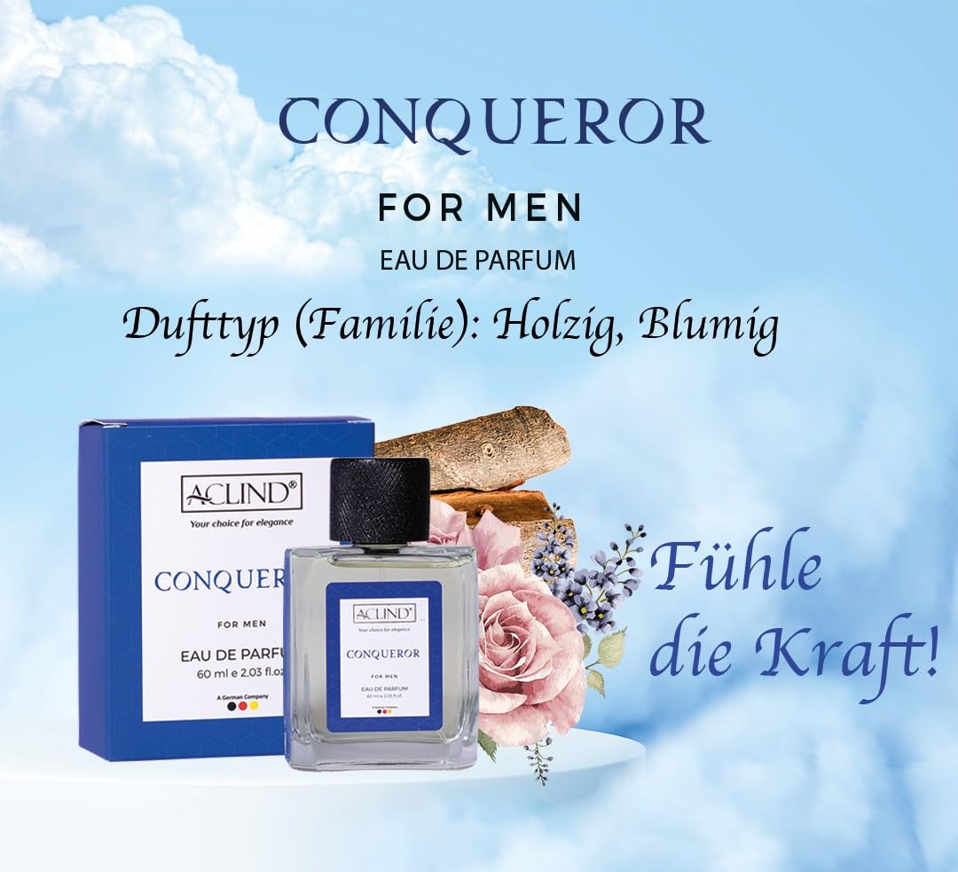 Eau De Parfum ACLIND For Men CONQUEROR 60 мл, фото №2