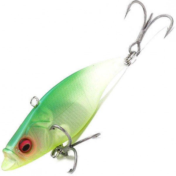 CUTVIB 55 HW Seethrough Mat Lime Воблер Megabass, фото №1