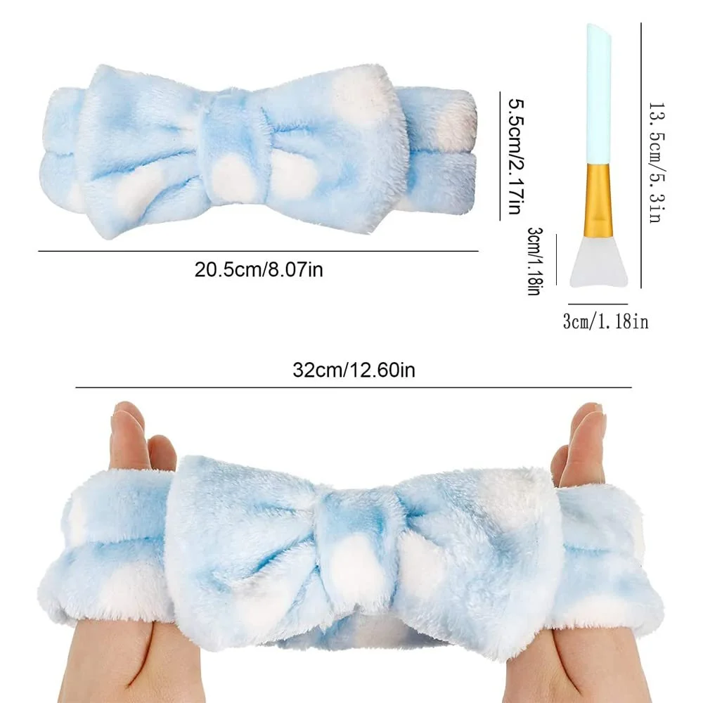 Набір пов'язок для волосся з бантом, фото №2