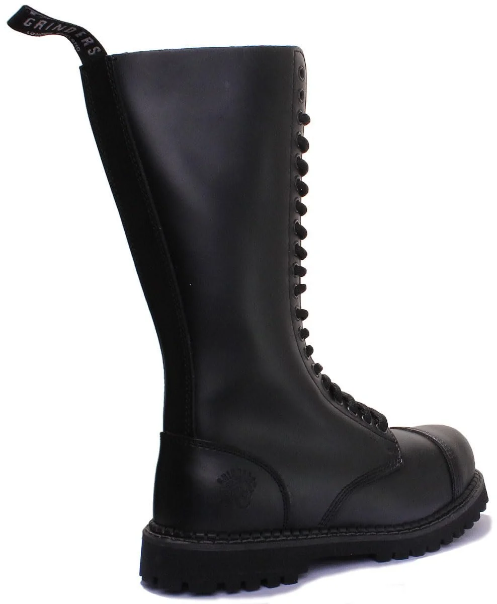 Черевики Derby Grinders King CS Чорні, фото №3