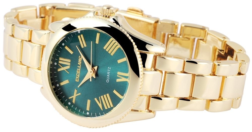Жіночий годинник Excellanc Золотий, золотий, Браслет, фото №2