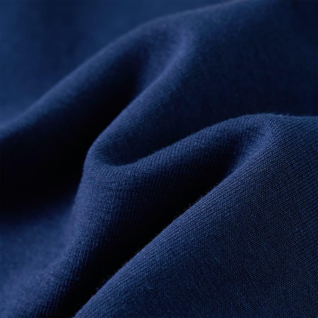 Толстовка Дитяча vidaXL Жираф з Блискітками Темно-синя, фото №7