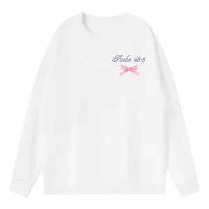 Женский свитшот V-образный/круглый вырез Свободный Базовый Удобный Модный synthetic.ua - Фото 1