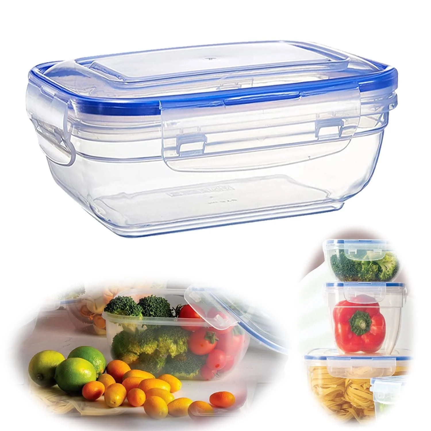 Ємність LS-LebenStil Clip & Lock 400 ml, фото №4 Ємність LS-LebenStil Clip & Lock 400 ml, фото №4