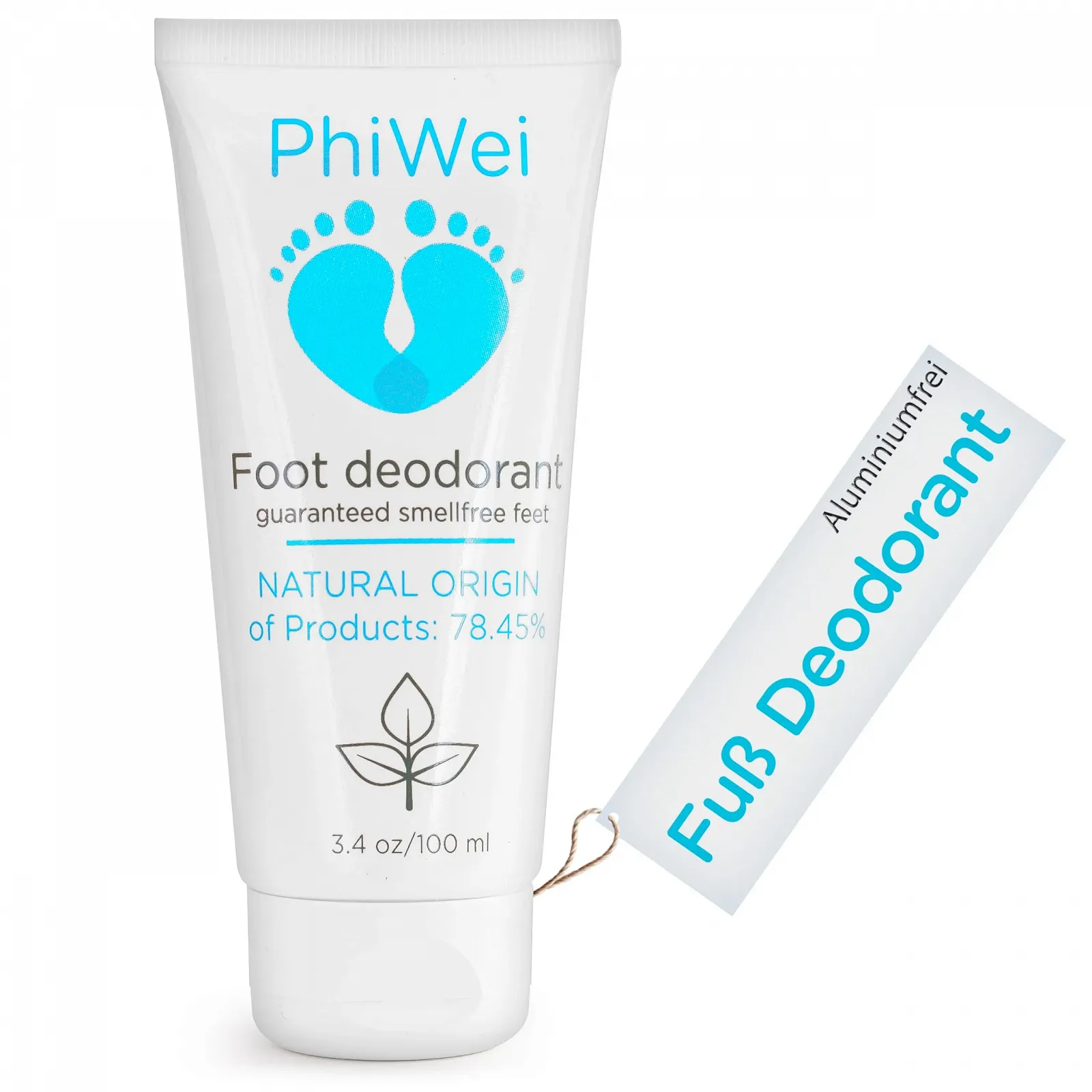Крем-дезодорант для ног PhiWei для устранения запаха 100 мл, фото №1