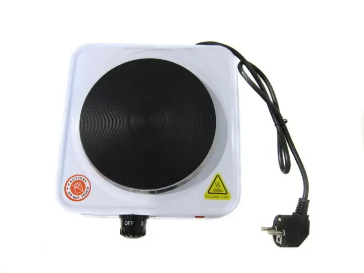 Электрическая настольная плита 1 конфорка Domotec 5821MS с дисковым теном 1кВт 5 режимов нагрева KIVI, фото №3 Электрическая настольная плита 1 конфорка Domotec 5821MS с дисковым теном 1кВт 5 режимов нагрева KIVI, фото №3