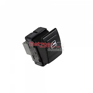 Выключатель стеклоподъемника METZGER 0916408 для VAG, со стороны пассажира, передний - Фото 1