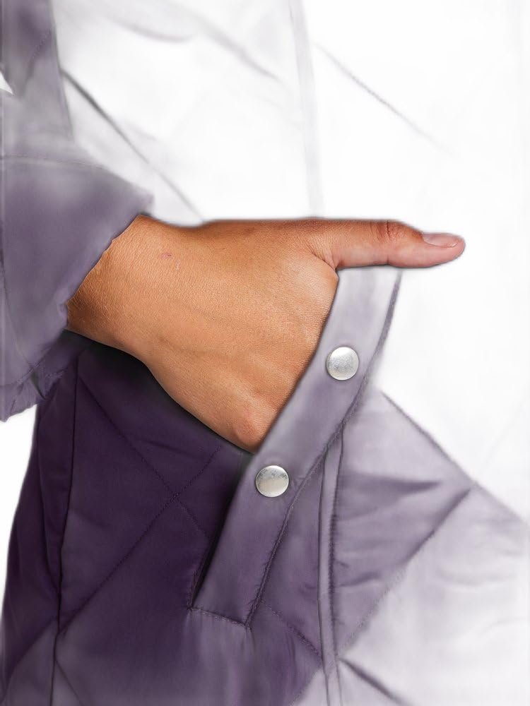 Длинное стеганое зимнее пальто с капюшоном Afibel, фото №5