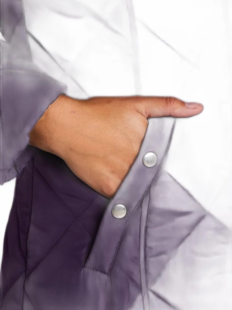 Довге стьобане зимове пальто з капюшоном Afibel, фото №5