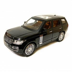 Металевий машинка Land Rover Defender SC V6 AutoExpert Дефендер джип чорний звук світло 21*9*9 см synthetic.ua - Фото 1