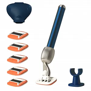 Набор для бритья Fler The Razor 6 сменных кассет Blue - Фото 1