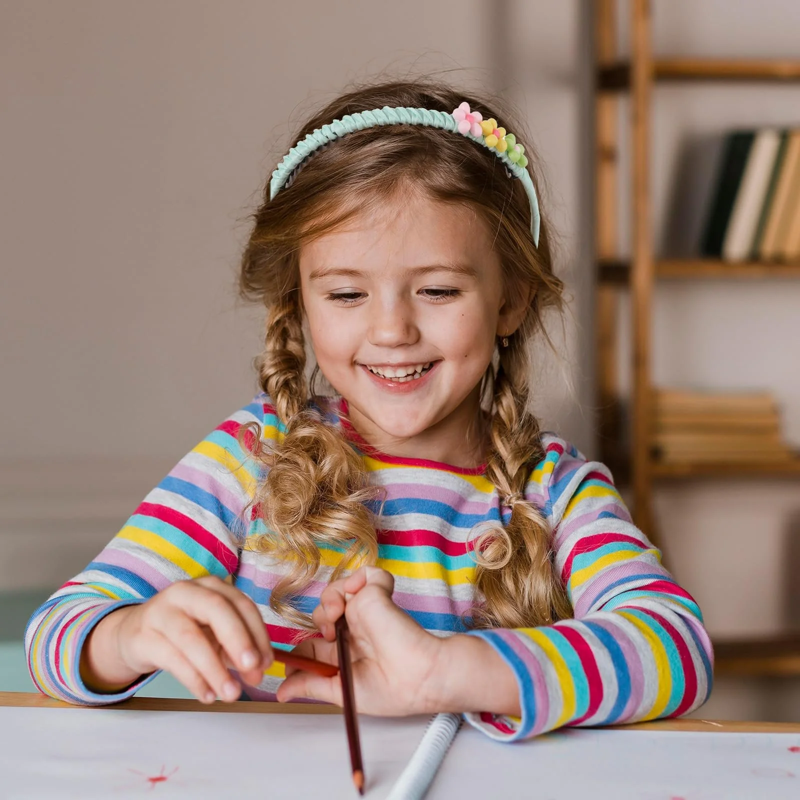 Набір з 3 дитячих обручів для волосся, фото №3