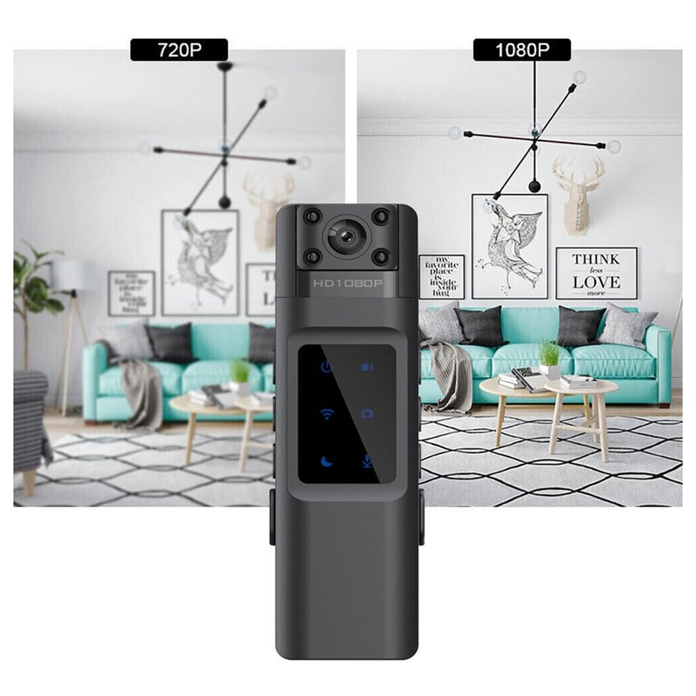 Ручка GKKICO Mini DV Recorder 1080P 180 Degree Поворотный объектив ИК ночное видение, фото №6