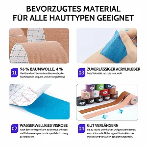 Стрічка для підтяжки обличчя Shefave, 3 рулони synthetic.ua - Фото 1