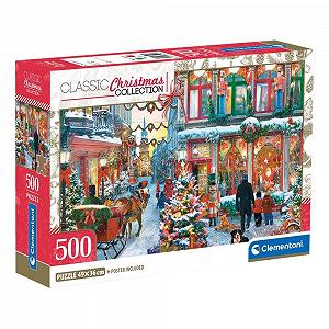Пазл Clementoni Christmas Compact 500 деталей - Фото 1