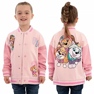 Бомбер PAW PATROL Дитячий Стильний, Дизайн Skye & Everest synthetic.ua - Фото 1