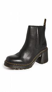 Челсі Dr. Martens Черевики жіночі Combat Boots, чорний - Фото 1