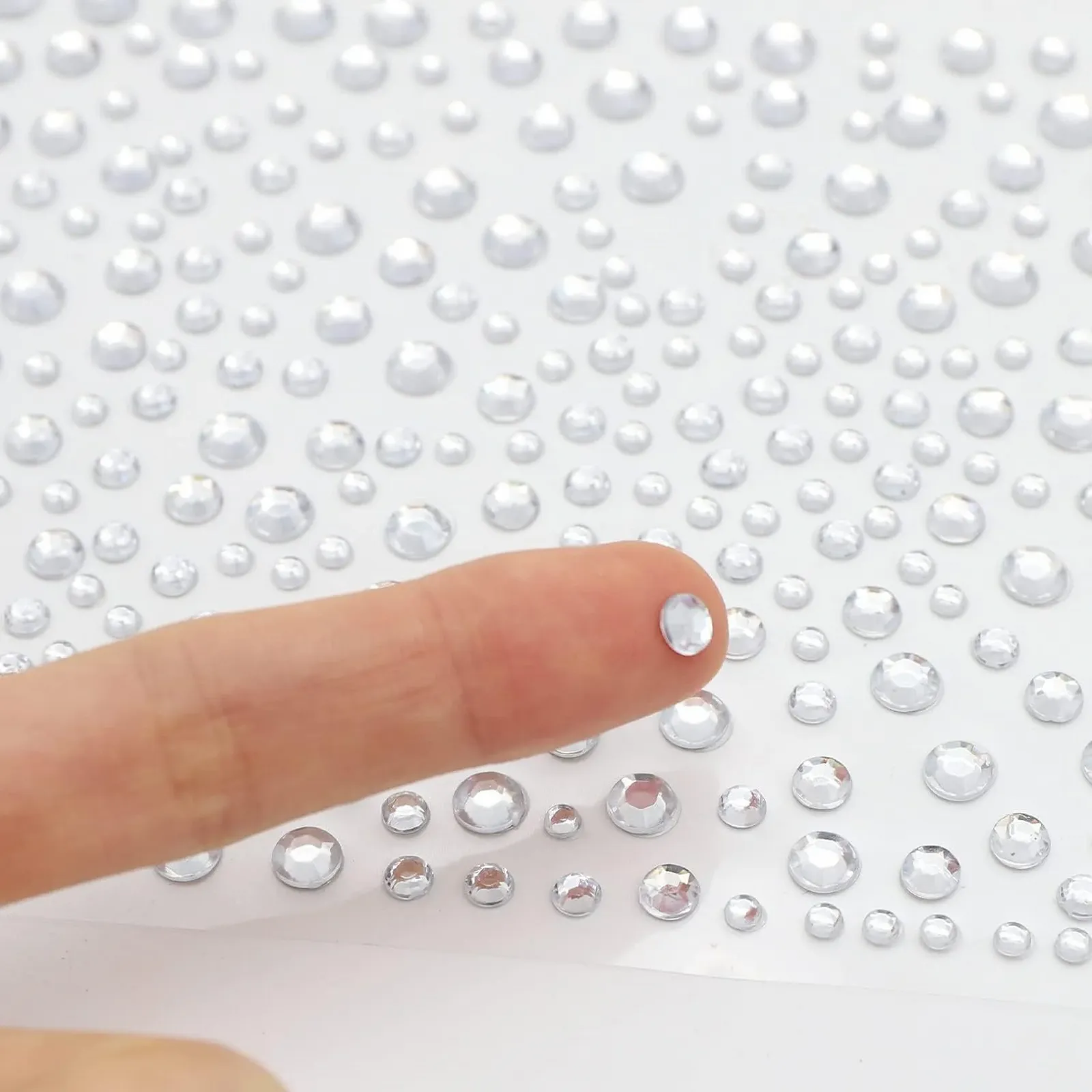 Наклейки со стразами 4 листа, фото №3