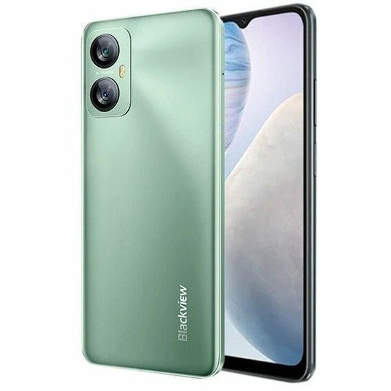 Смартфон 6.5" Blackview A52 2+1/32Gb 4G 2-SIM 13/5Мп 8 ядер Android 12 Vitality Green, фото №4 Смартфон 6.5" Blackview A52 2+1/32Gb 4G 2-SIM 13/5Мп 8 ядер Android 12 Vitality Green, фото №4