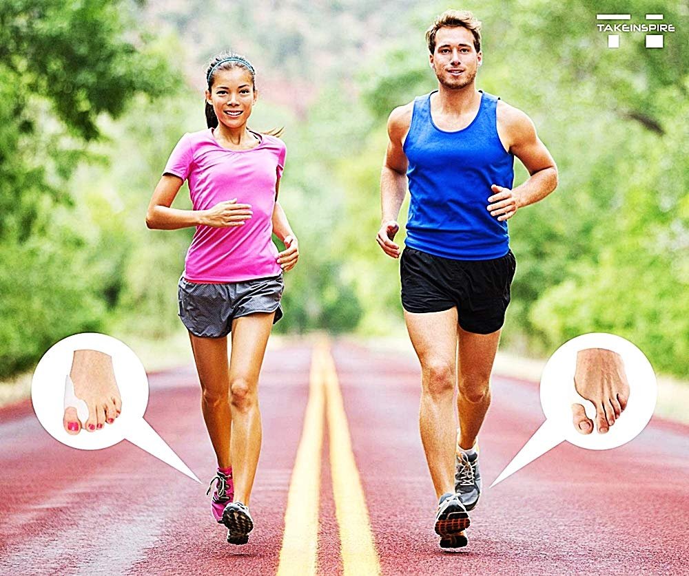 Коректор великого пальця стопи Розширювач Медичний силікон Роздільник пальців, фото №2