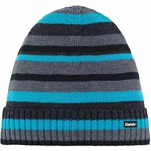 Шапка Eisbär Ricky OS Детская Графит Лазурный Антрацит - Фото 1