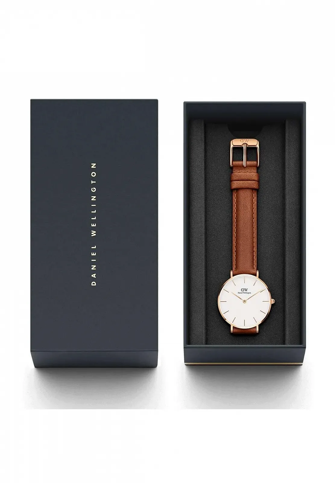 Годинник Daniel Wellington Petite Rose Gold Шкіра, фото №6