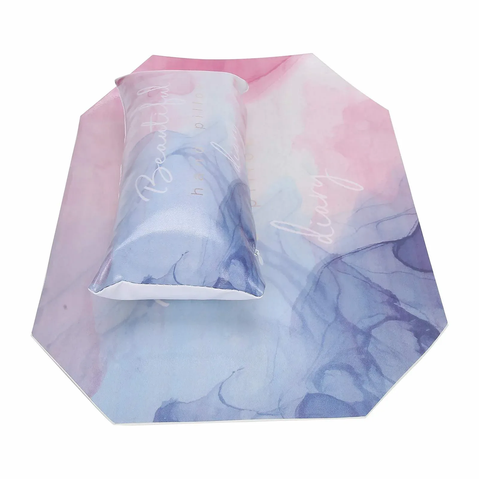 Подушка для манікюру PU шкіра Smudged style, фото №8