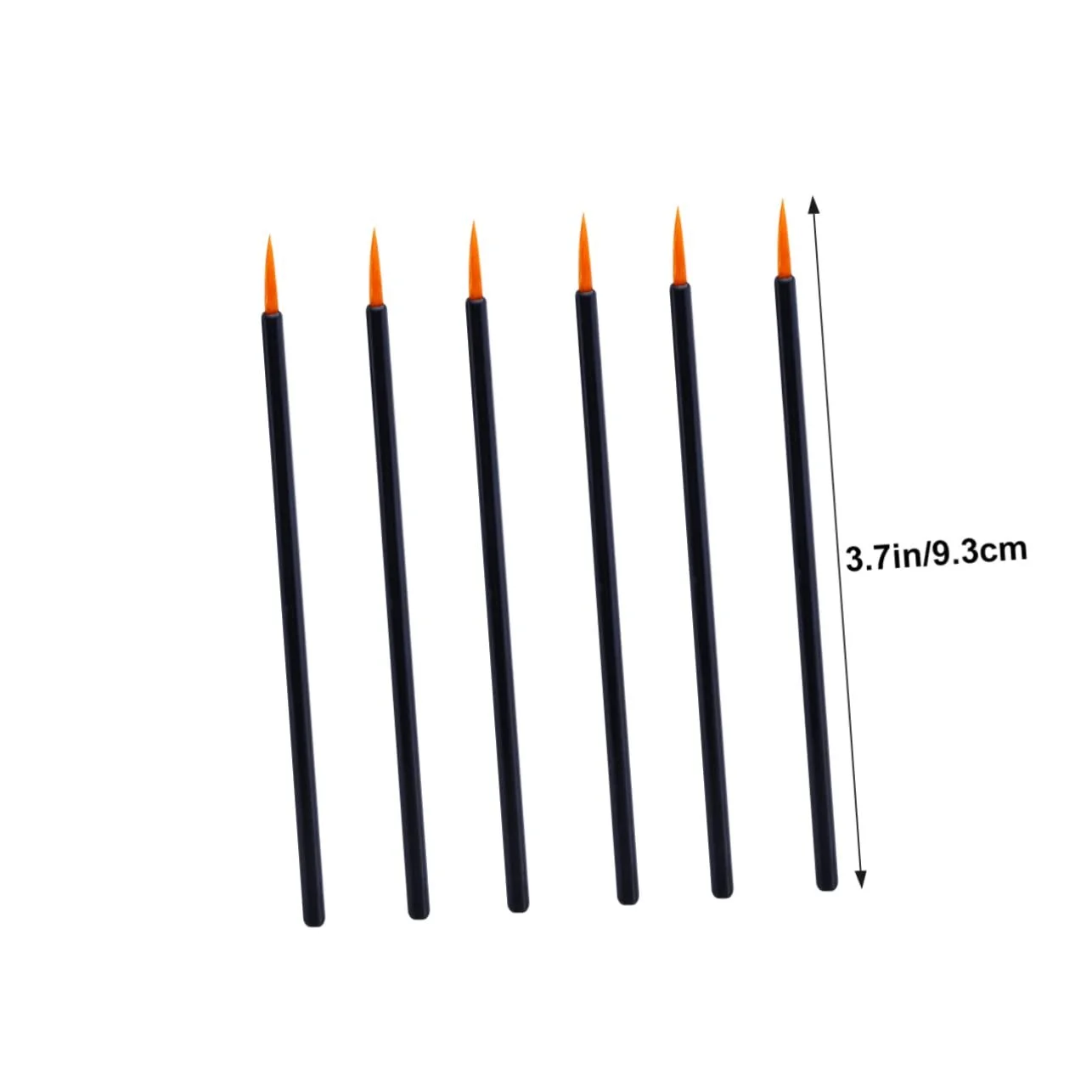 Кисти для подводки глаз POPETPOP Präzisions, 100 шт, одноразовая, фото №2