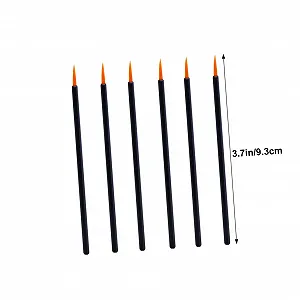 Пензлі для підводки очей POPETPOP Präzisions, 100 шт, одноразовий synthetic.ua - Фото 1