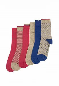 Жіночі шкарпетки TOM TAILOR Набір з 6 штук різних дизайнів - Фото 1