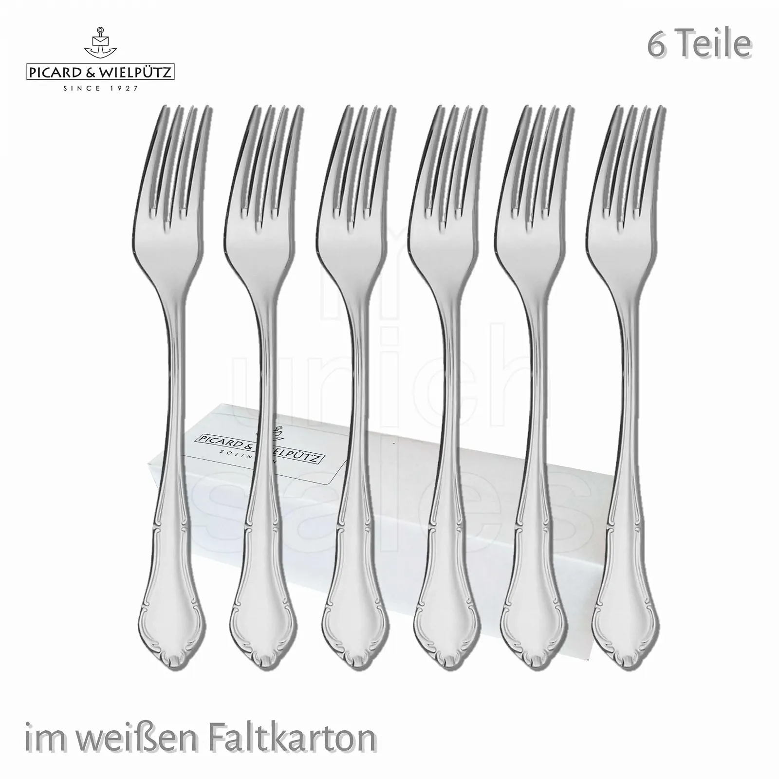 Набор вилок для рыбы Picard & Wielpütz Palazzo 6121, 6 шт., фото №2