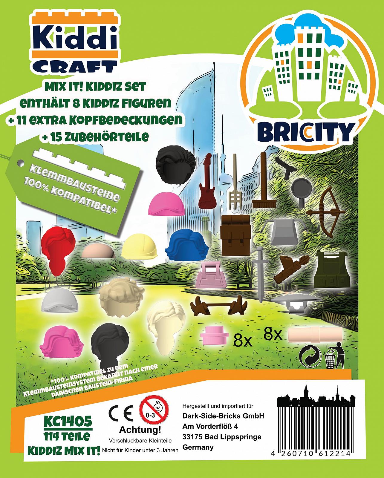 Фігурки будівельні KIDDICRAFT Mix It! KC1405, фото №3