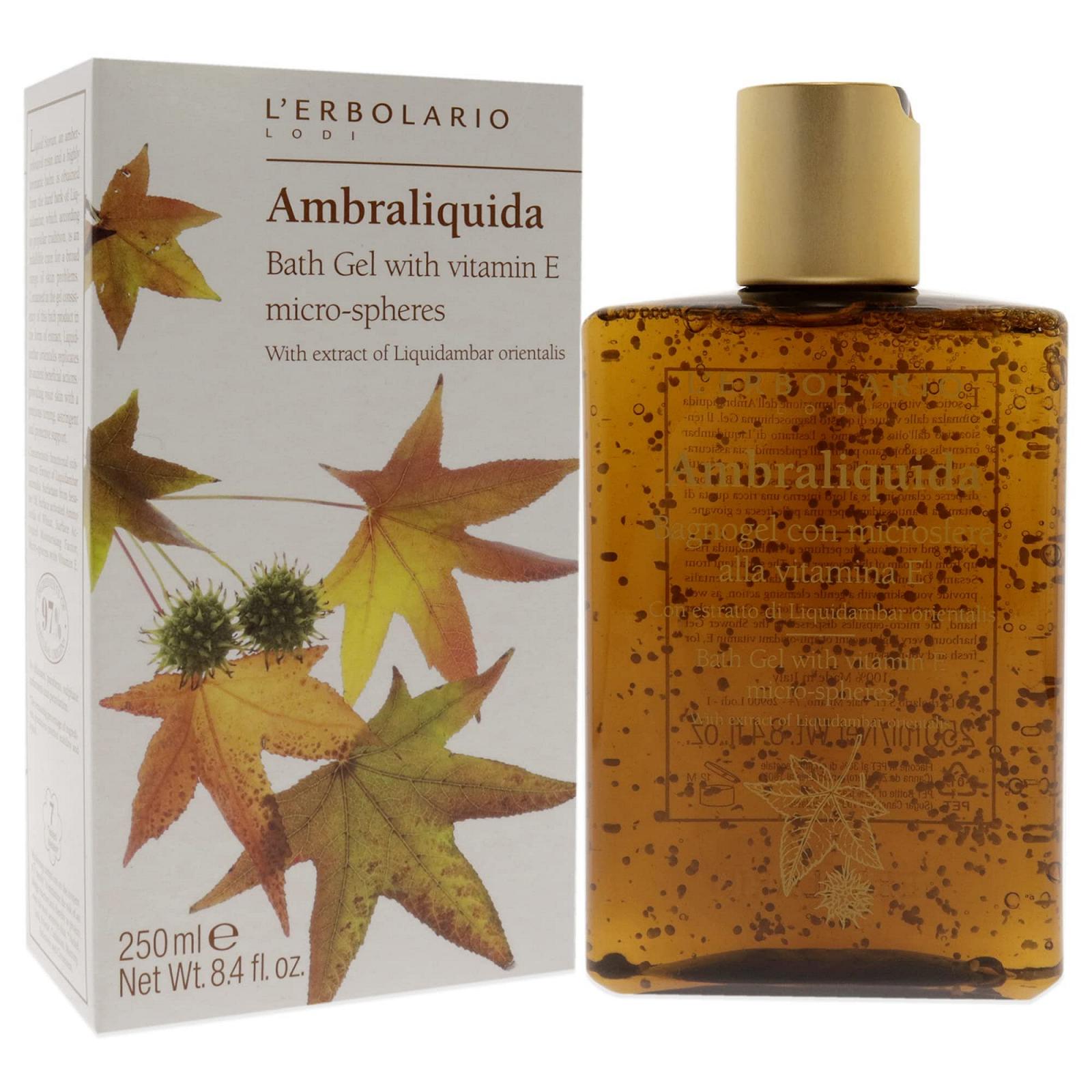 Гель для ванны L'Erbolario Ambraliquida 250 мл, фото №3