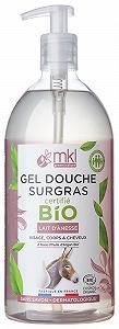 Гель для душу MKL Green Nature Organic Donkey Milk 1 л - Фото 1
