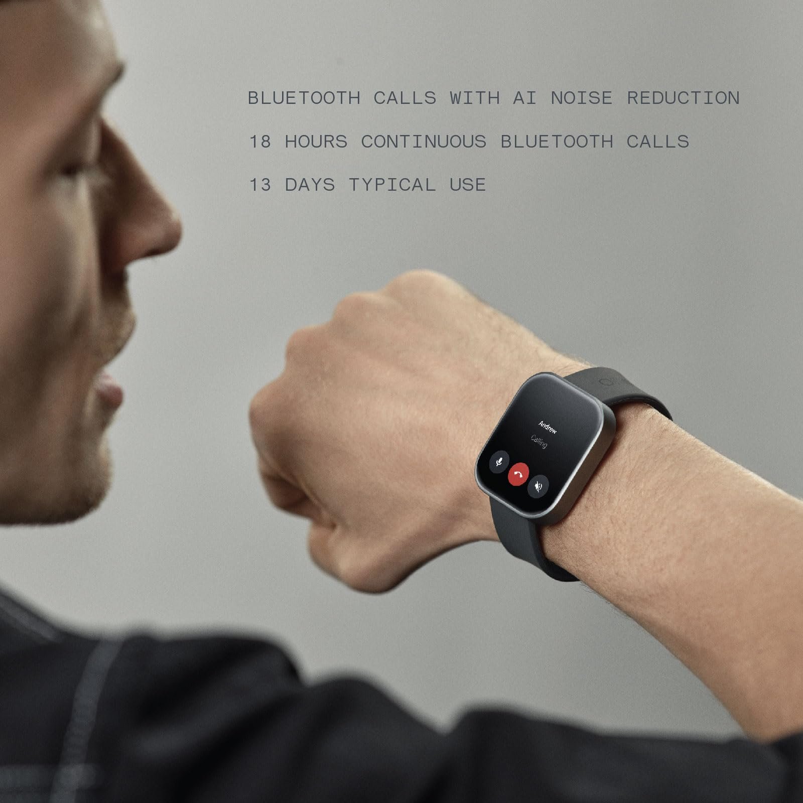 Смарт-годинник CMF by Nothing Watch Pro 1.96" AMOLED Дисплей, фітнес-трекер, Multisystem GPS, Bluetooth Дзвінки з AI шумозаглушенням, до 13 днів роботи від батареї - Темно-сірий, фото №6