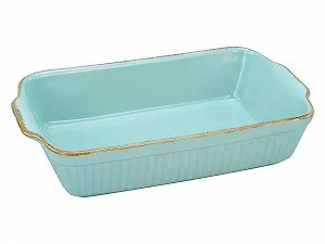 Форма для запекания CreaTable Classic Black & White 23532 Каменная керамика Овальная Черно-белая - Фото 1