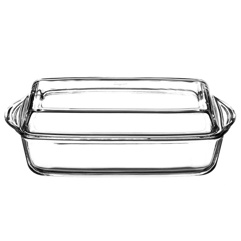 Форма для запекания с крышкой Ambition Excellent 3.9 л Стеклянная Прямоугольная Прозрачная, фото №1 Форма для запекания с крышкой Ambition Excellent 3.9 л Стеклянная Прямоугольная Прозрачная, фото №1