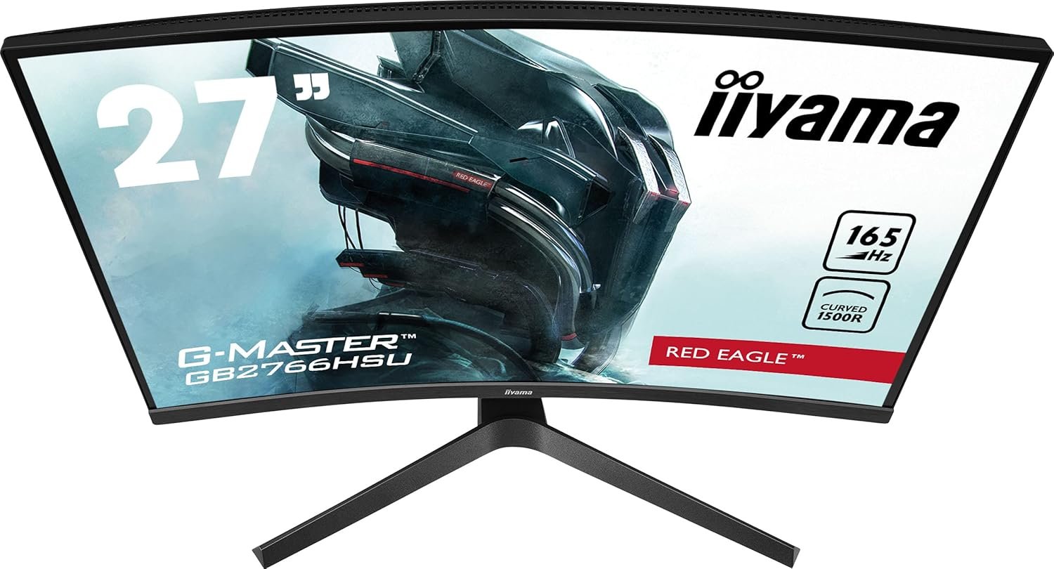 Монитор 27" Iiyama G-Master GB2766HSU-B1 Full HD VA 165 Гц, фото №2