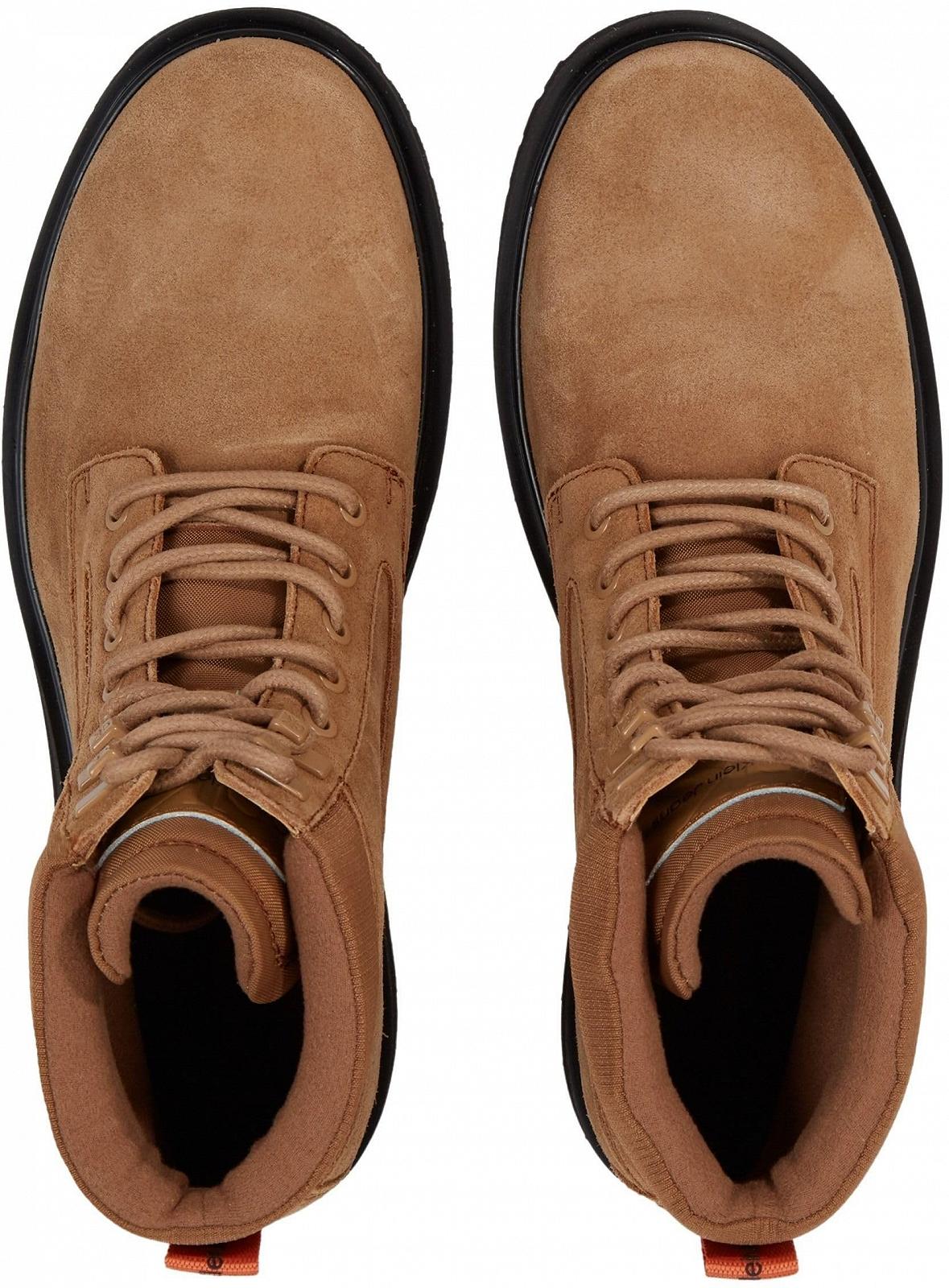 Ботинки Calvin Klein Eva Mid Laceup Кожаные Полусапоги, фото №3