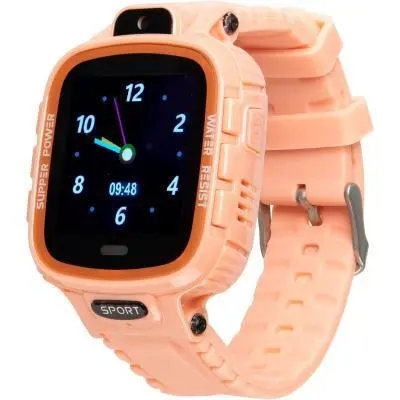 Смарт-часы Gelius Pro GP-PK001 (PRO KID) Pink Детские умные часы с GPS трекеро (Pro GP-PK001 (PRO KI, фото №2